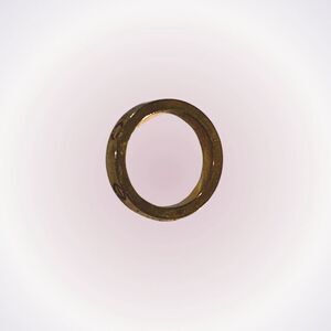 Gold stacking ring from Amazon | Sz OS
